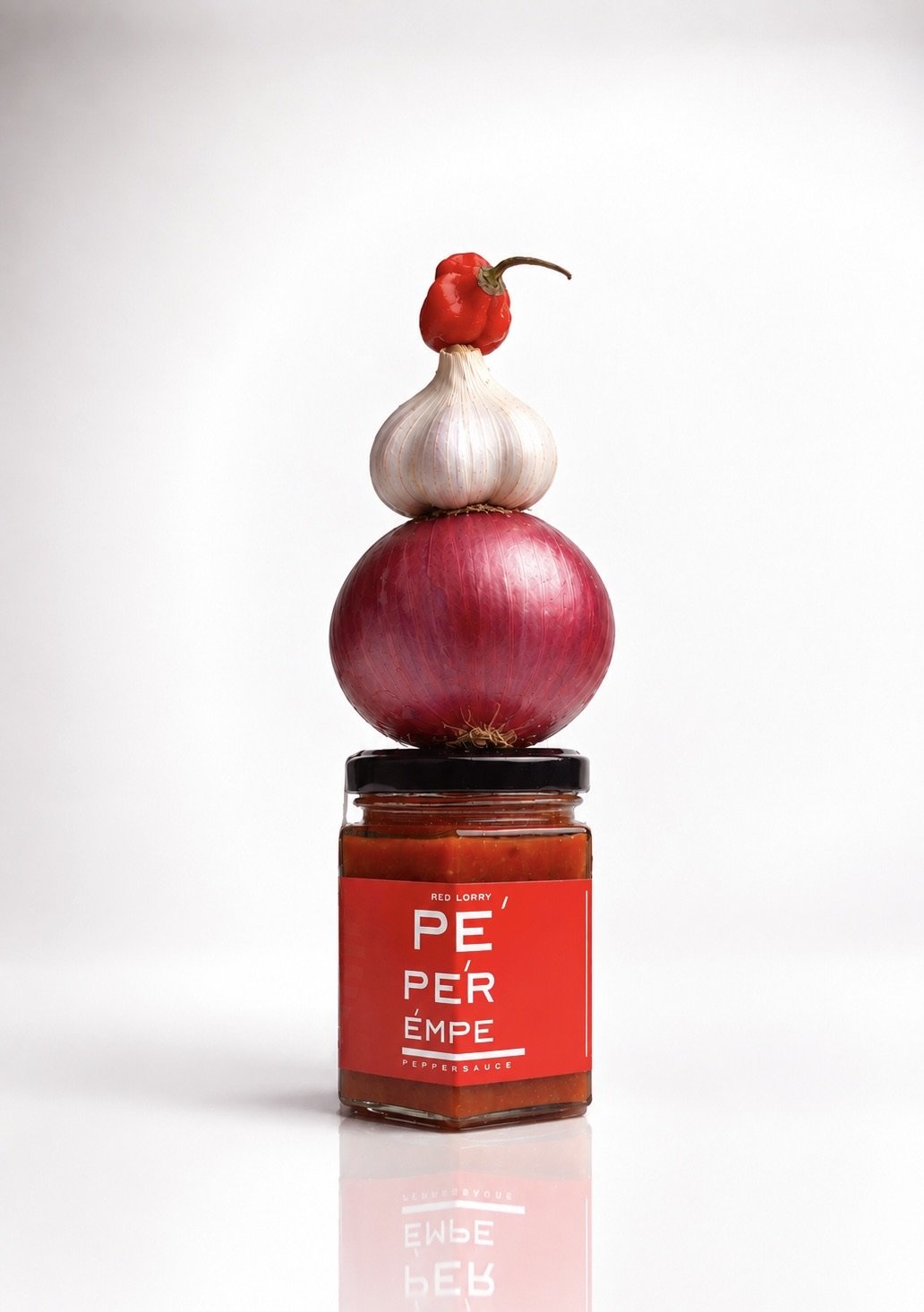 Pépé Rémpé pepper sauce jar